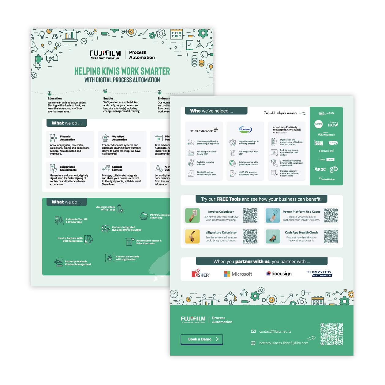 Sales one-pager