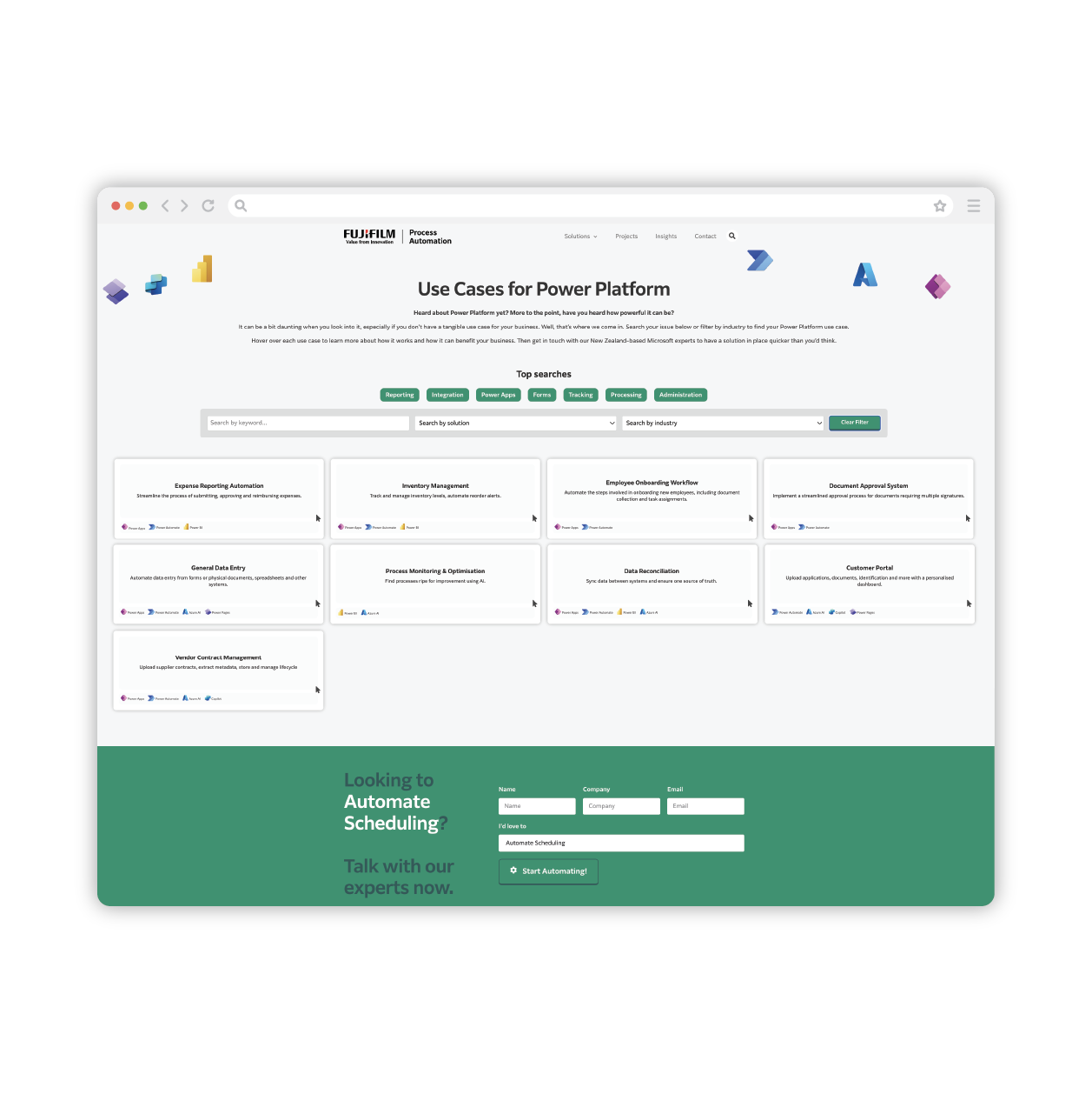 Power Platform use-case tool